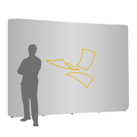 Pop-Up Faltwand